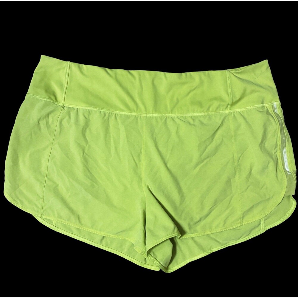Athleta Women's Run with It 3" Athletic Short Neon Size XL